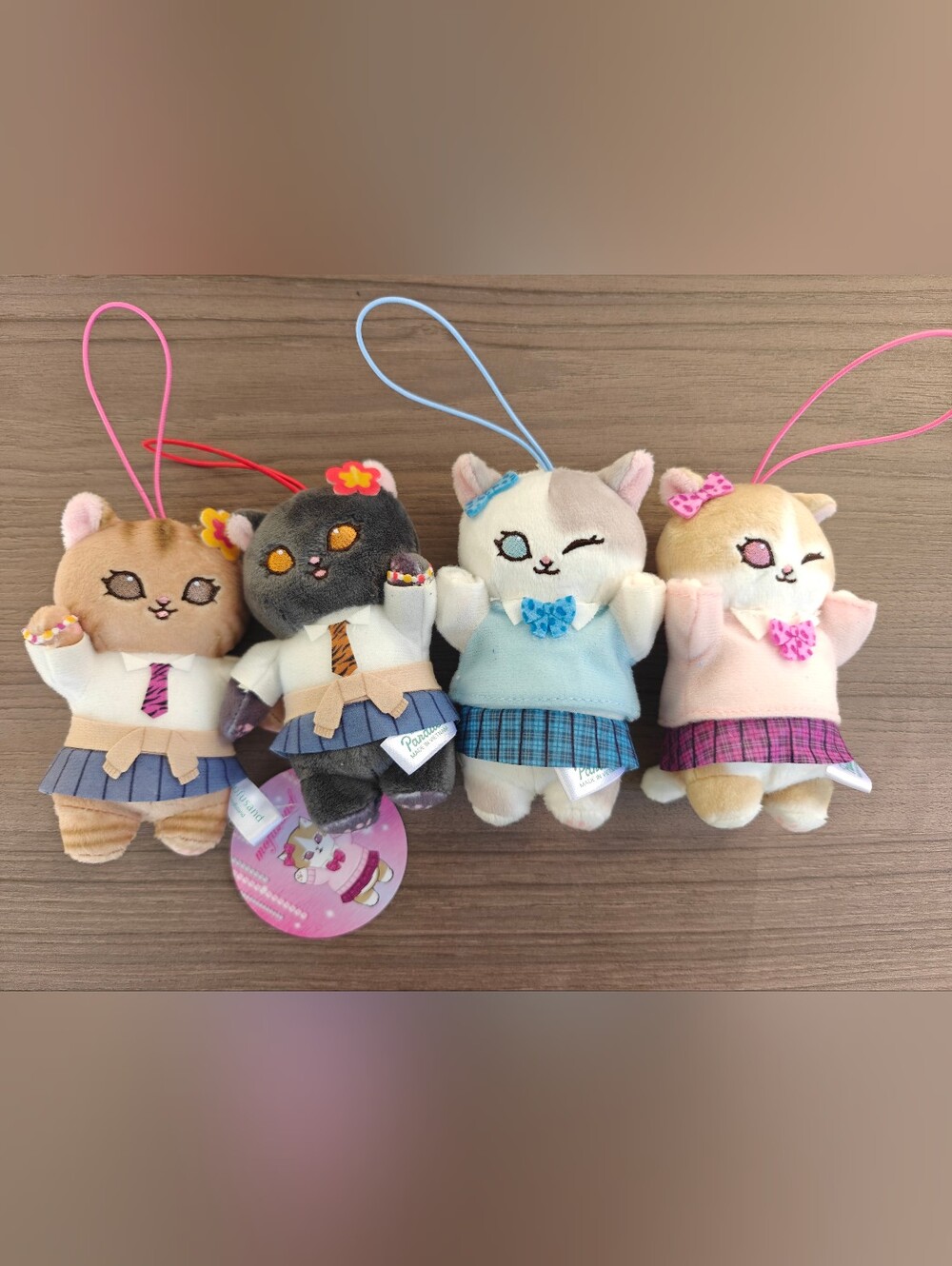 Mofuaand Kogyarunyan Plush Mascot Whole Set- School Uniform